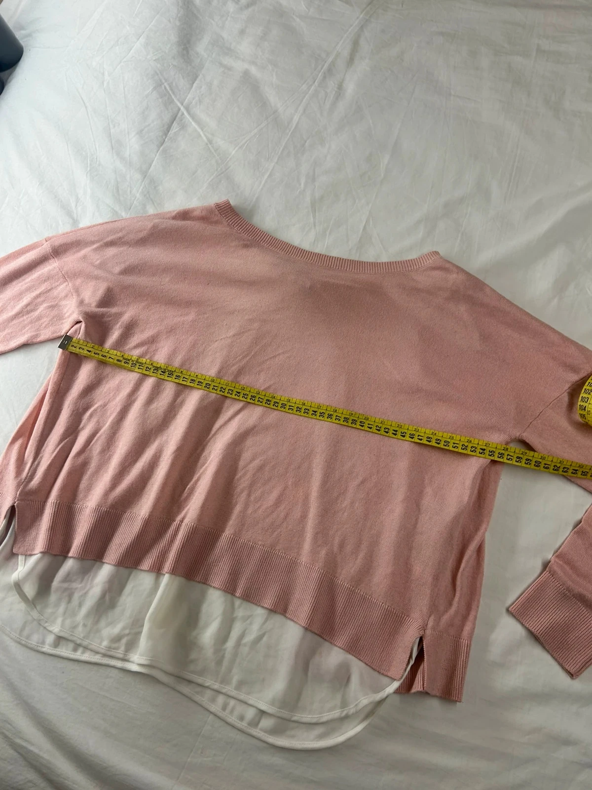 Blusa de manga larga rosa only our story – photo 7